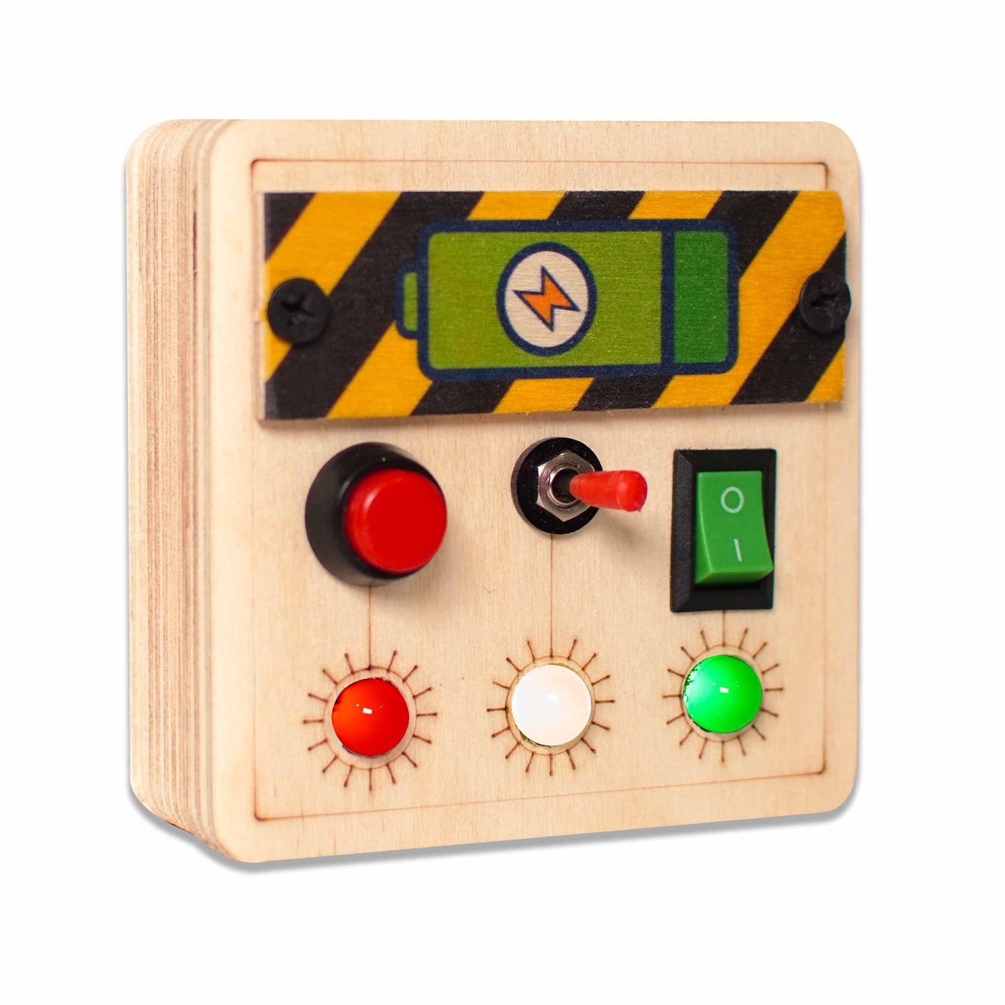 Montessori Police Cruiser and Mini Switch Busy Board Set (V7/V4)