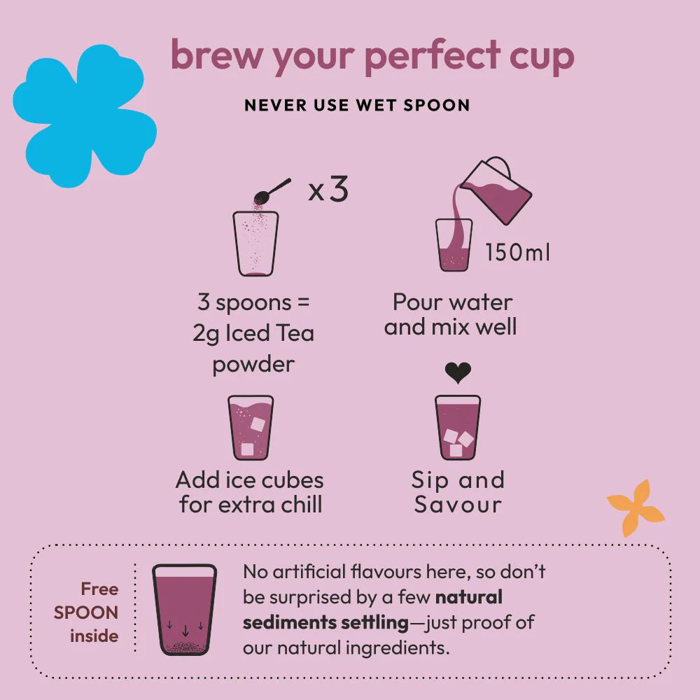 Perfect Peach Prebiotic Iced Green Tea