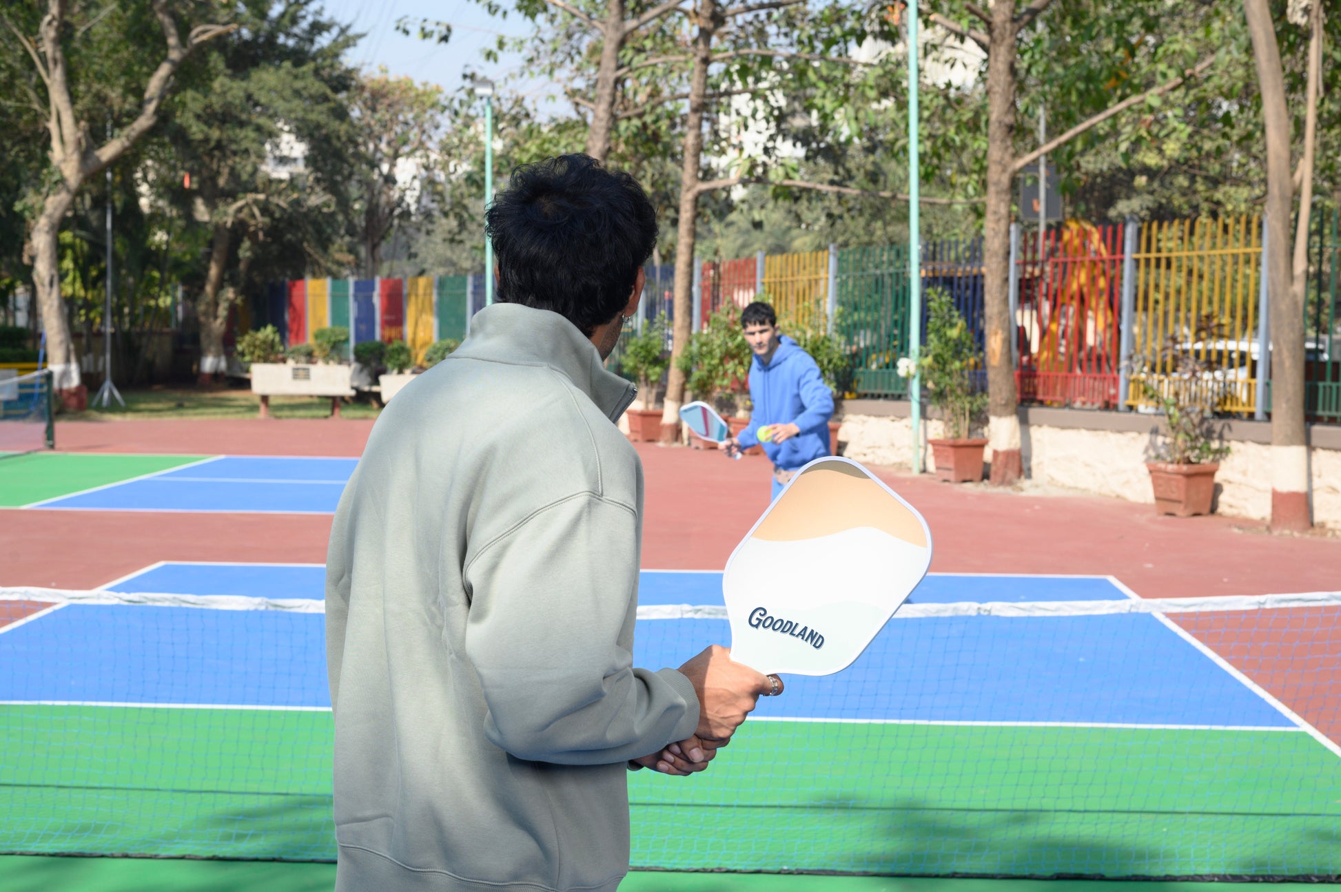 Pickleball Paddle Set: Fiberglass Paddles