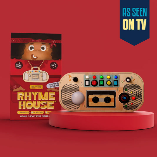 Rhyme House Montessori Rechargeable Busy Board V8
