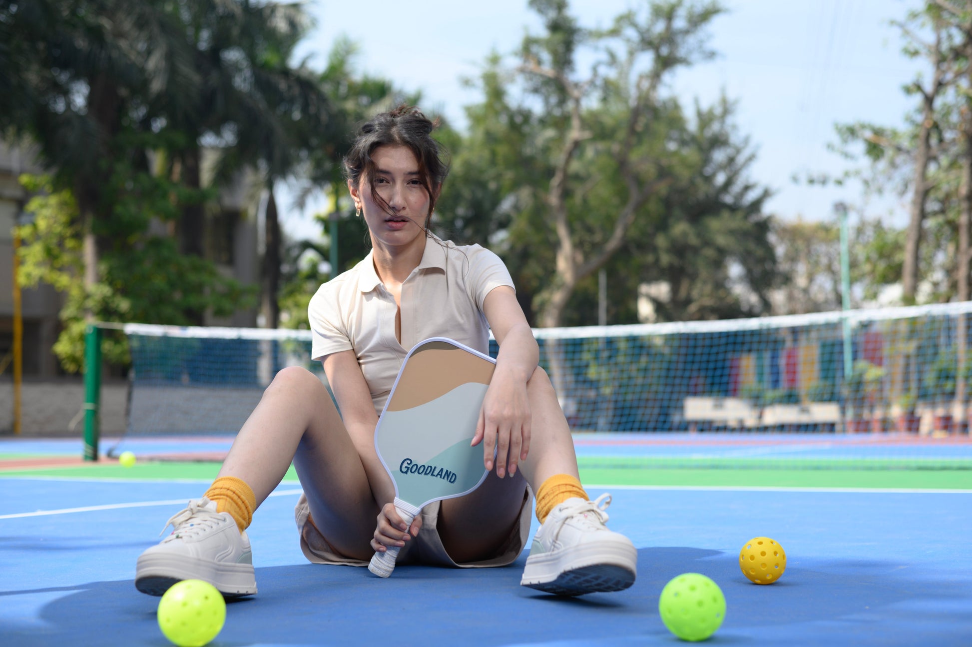 Outdoor/Indoor 3 Ball Pickleball Set