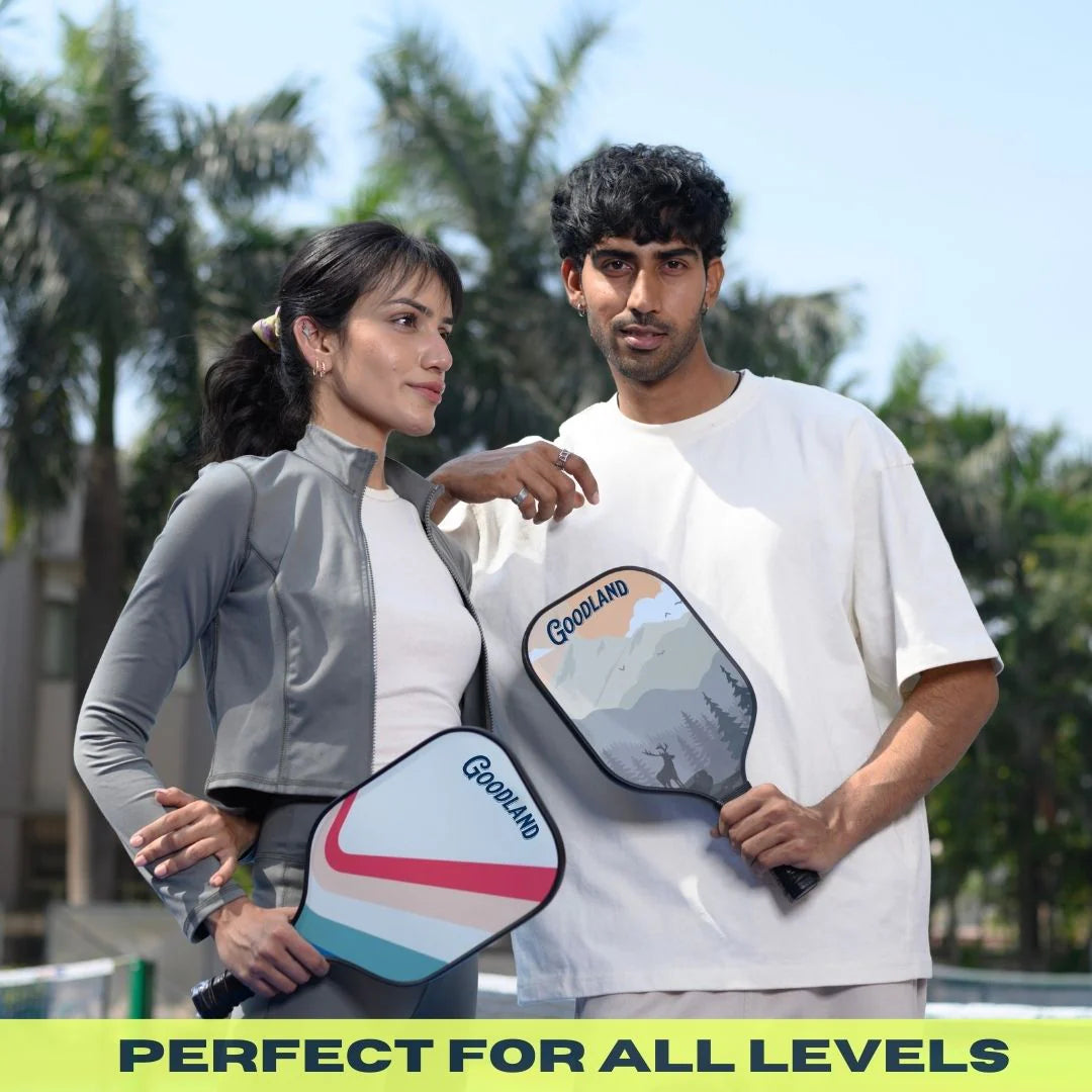 Pickleball Paddle Set: Fiberglass Paddles