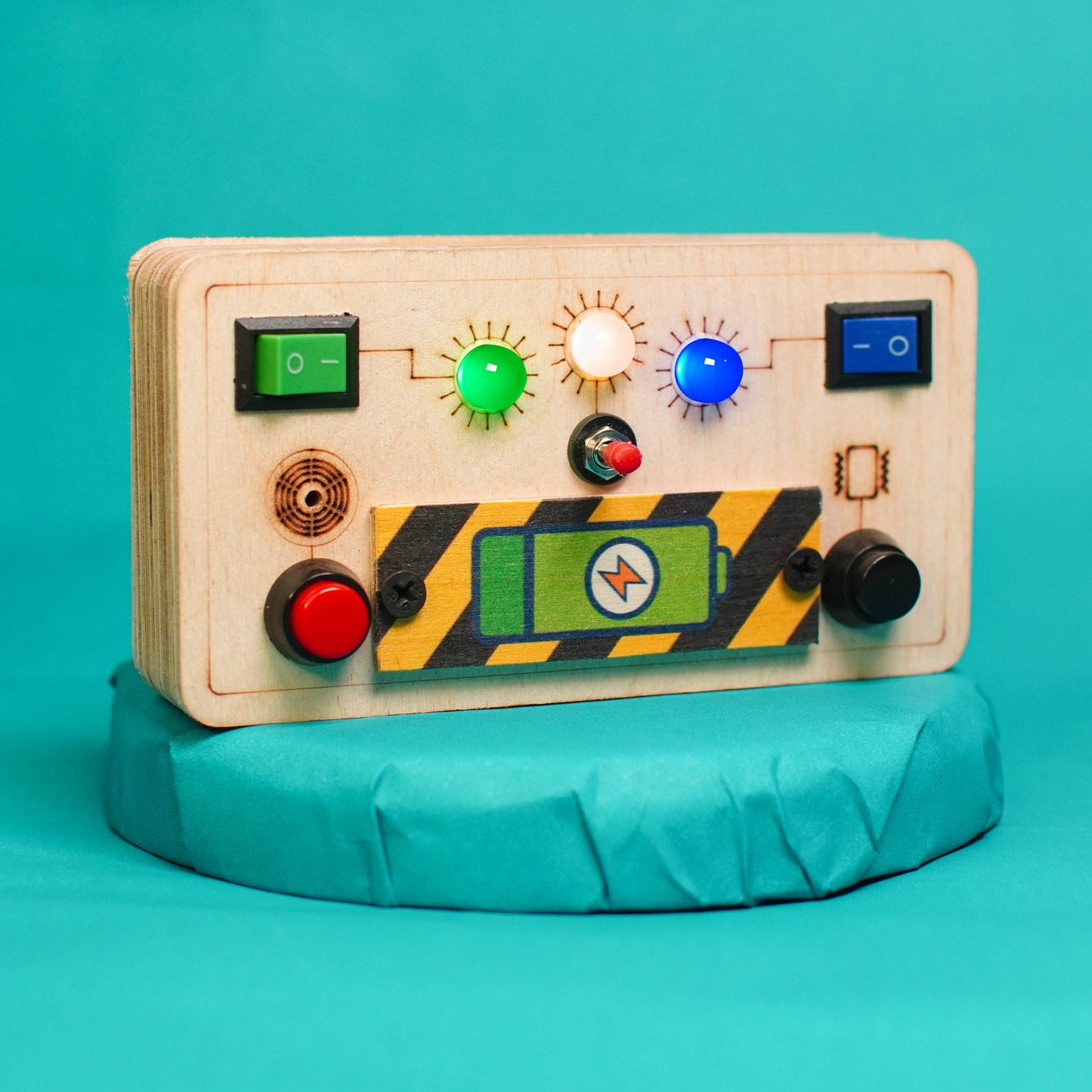 Buzz Lite Montessori Activity Board - Version 5
