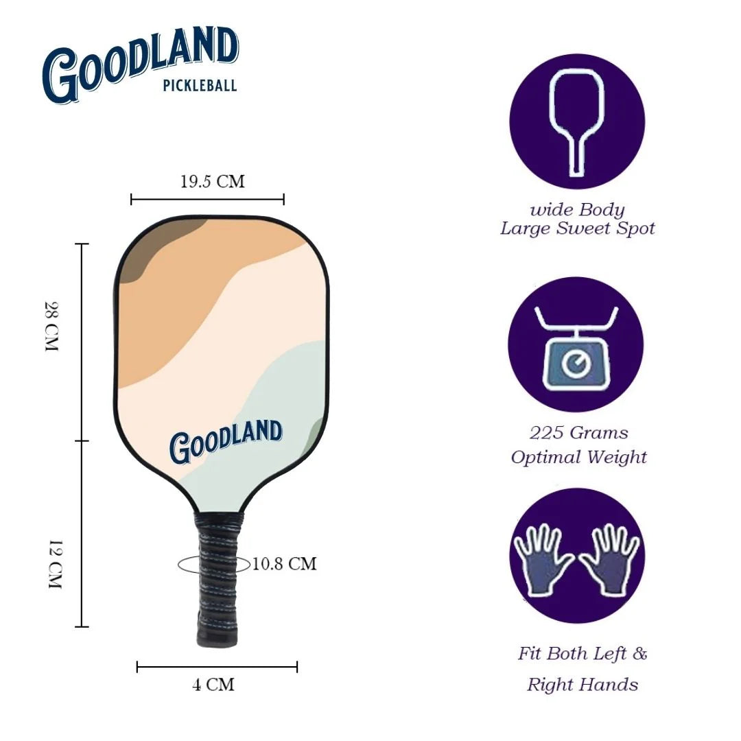 Pickleball Paddle Set: Fiberglass Paddles